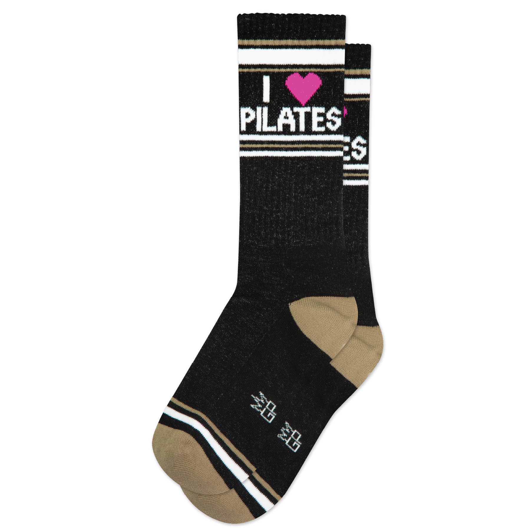 I ❤️ Pilates Gym Crew Socken