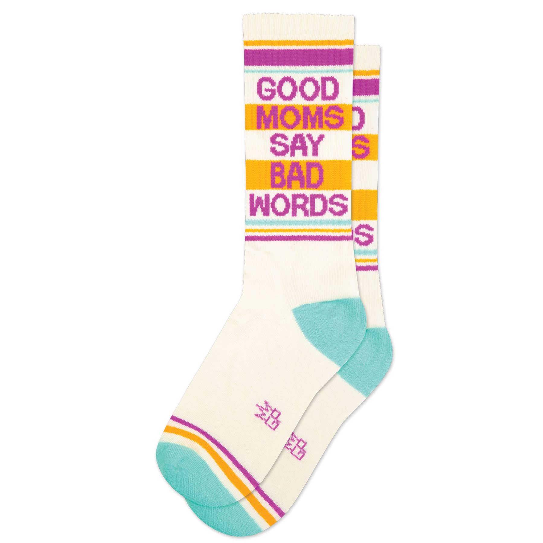 Good Moms Say Bad Words Gym Crew Socken