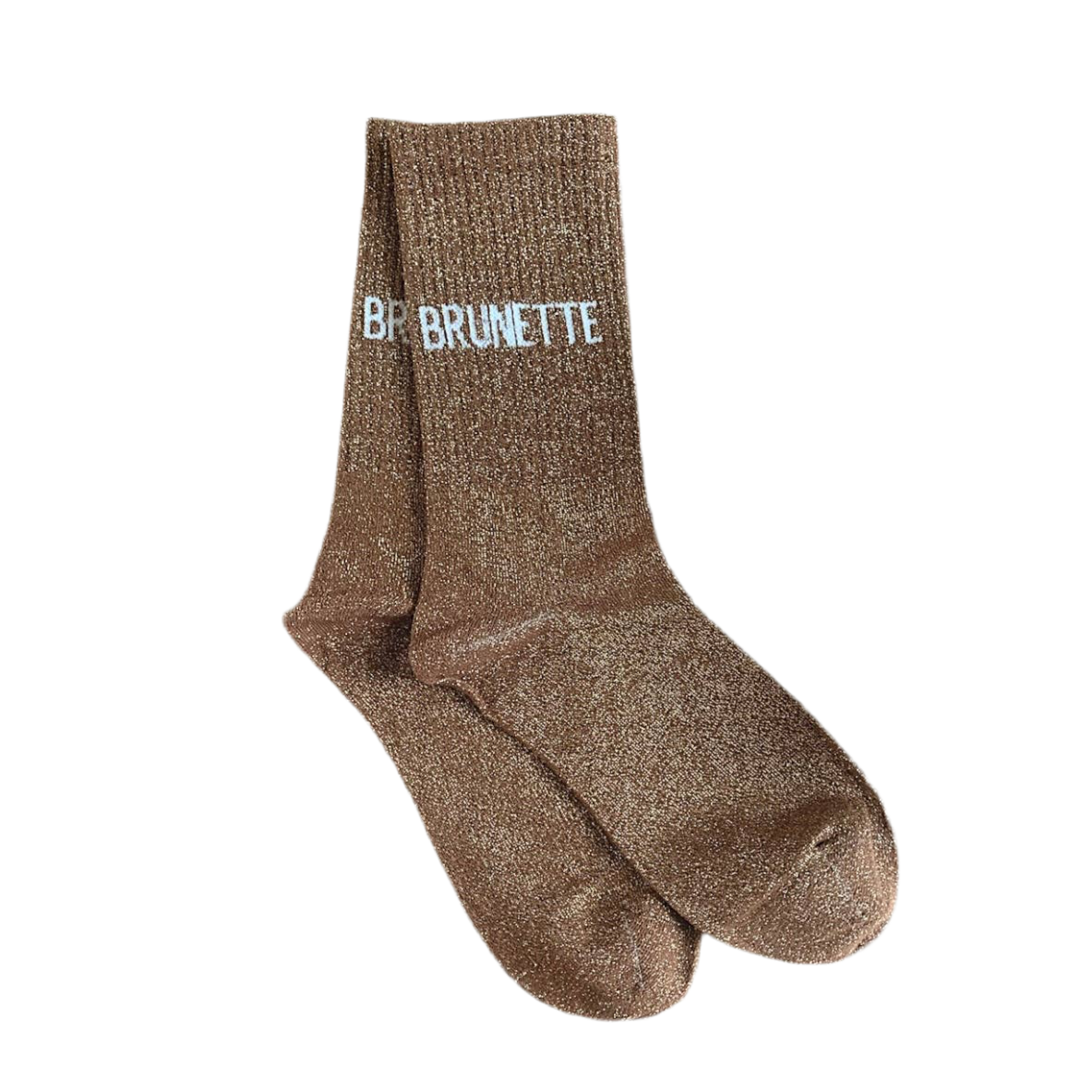 Glitzersocken Brunette von Agathe & Cocö