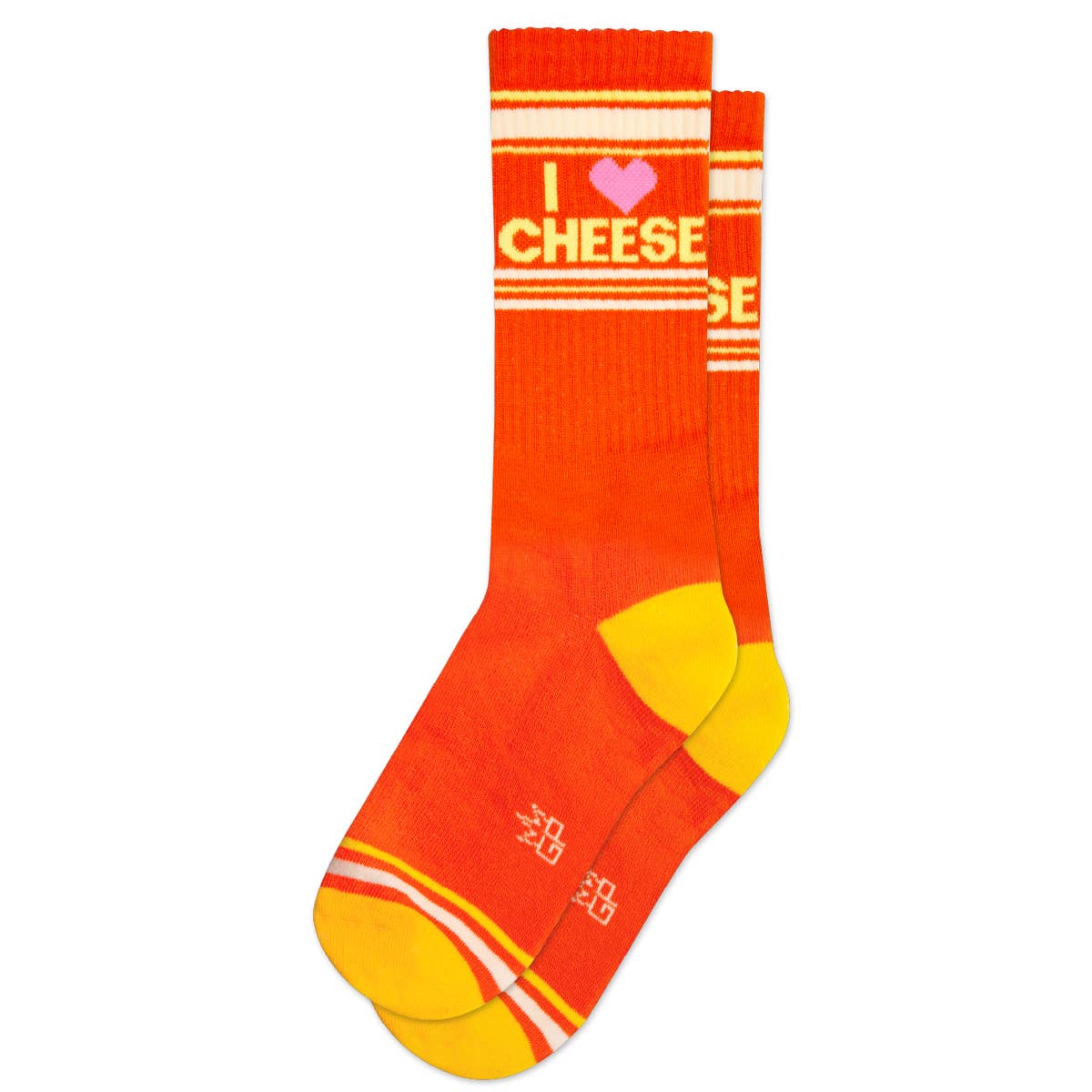I ❤️ Cheese Gym Crew Socken