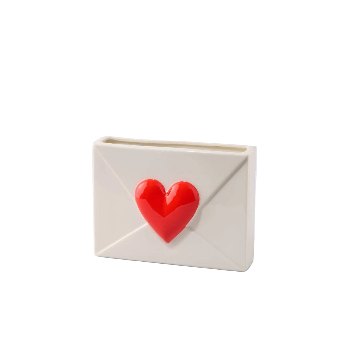 Heart Vase Herzvase Keramik von Fluid Market - Deko Vase Hochzeit Geschenk