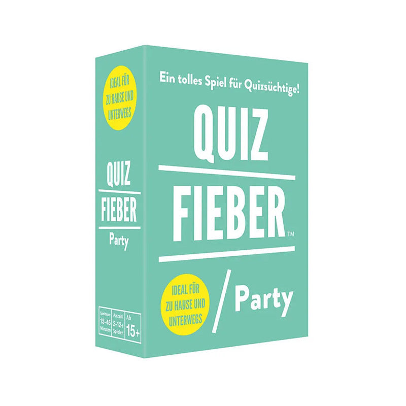 Kartenspiel Quizfieber Party von Kylskapspoesi