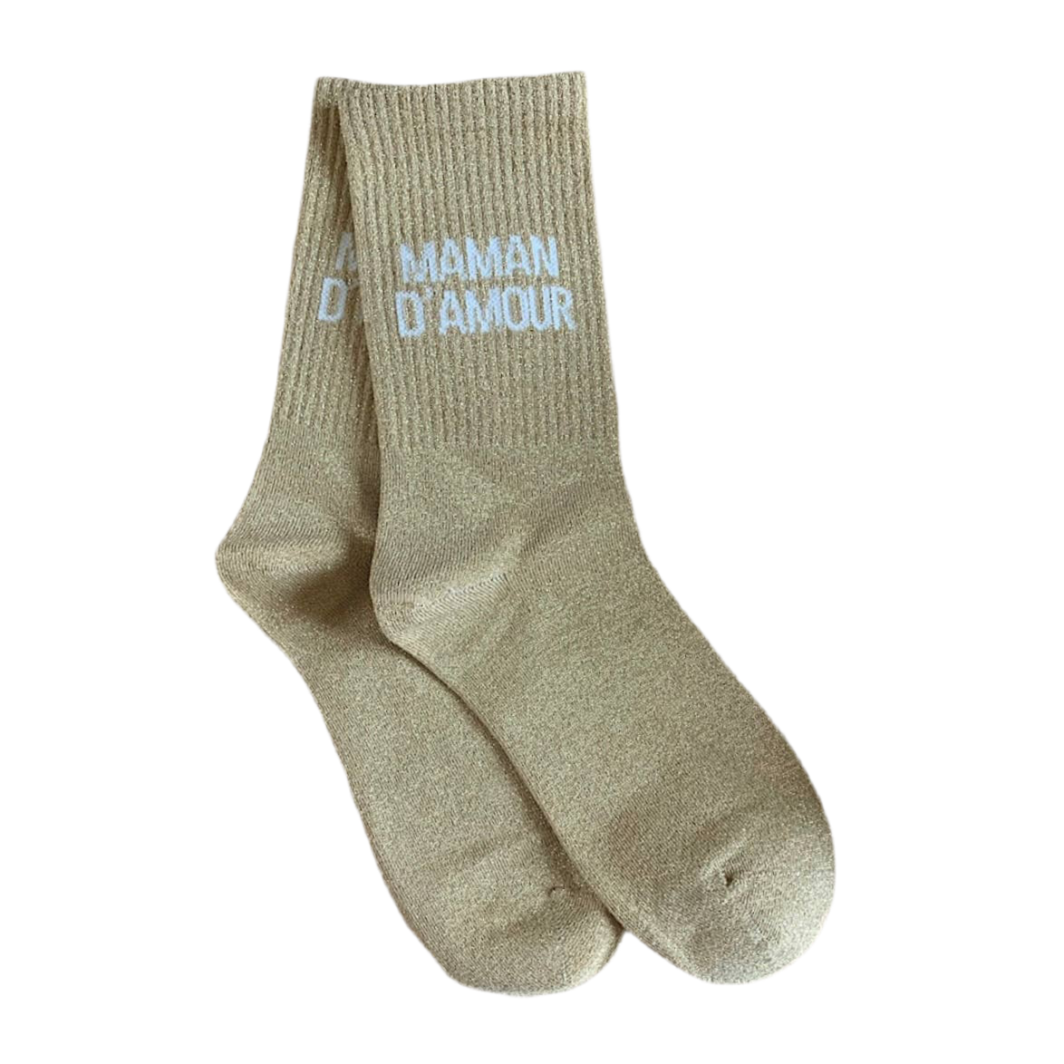 Glitzersocken Maman D'Amour von Agathe & Cocö