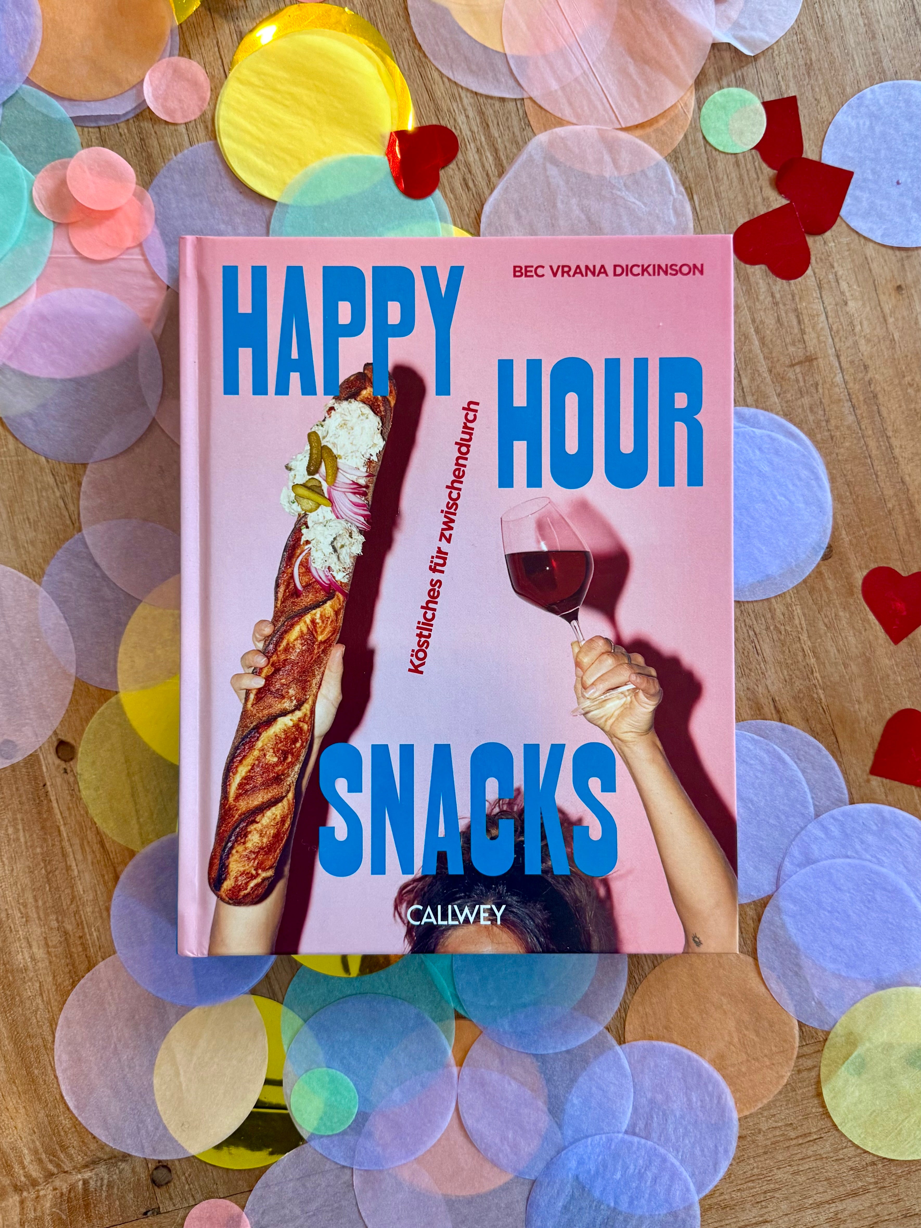 Kochbuch "Happy Hour Snacks" - Köstliches für Zwischendurch