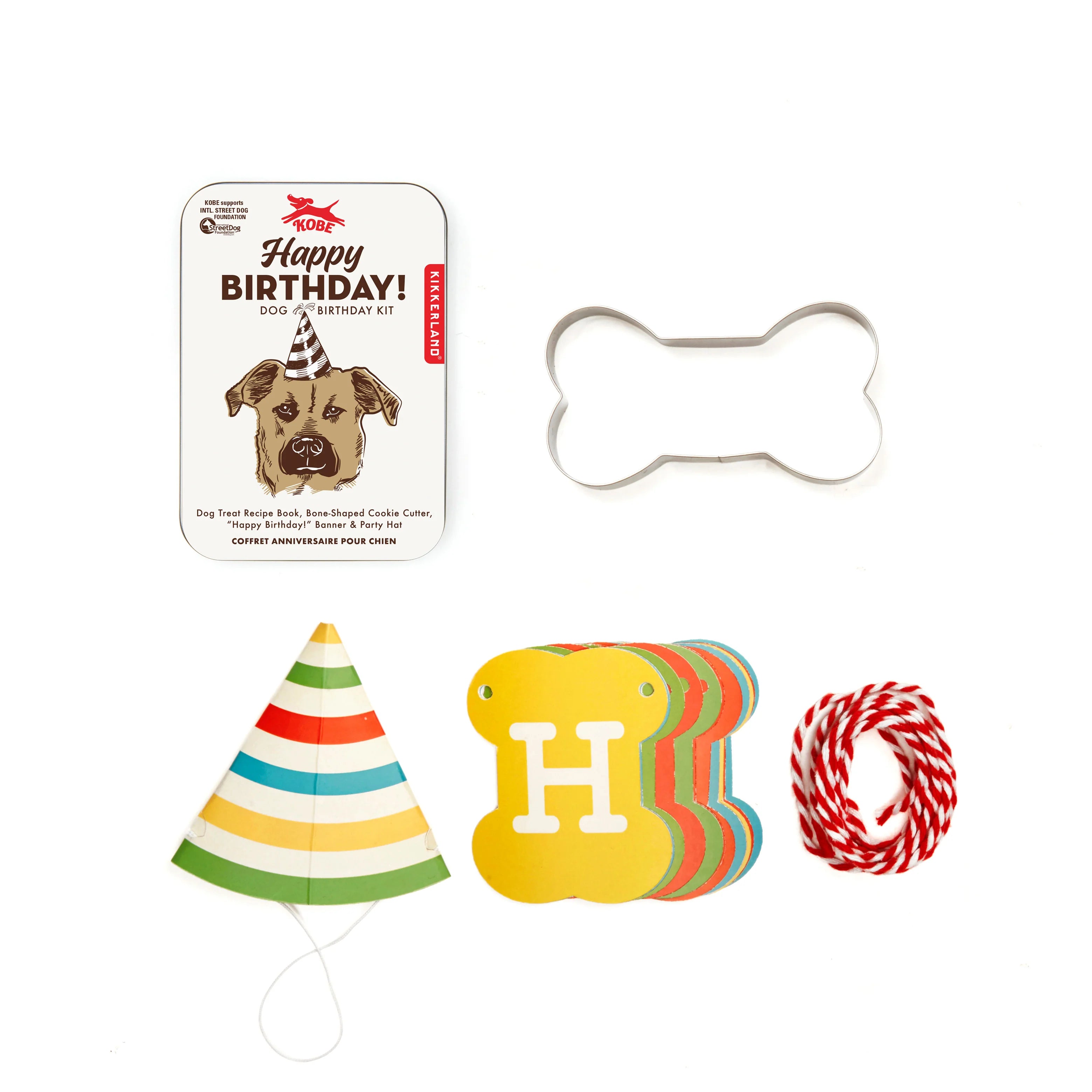 Dose Hunde-Geburtstag von Kikkerland