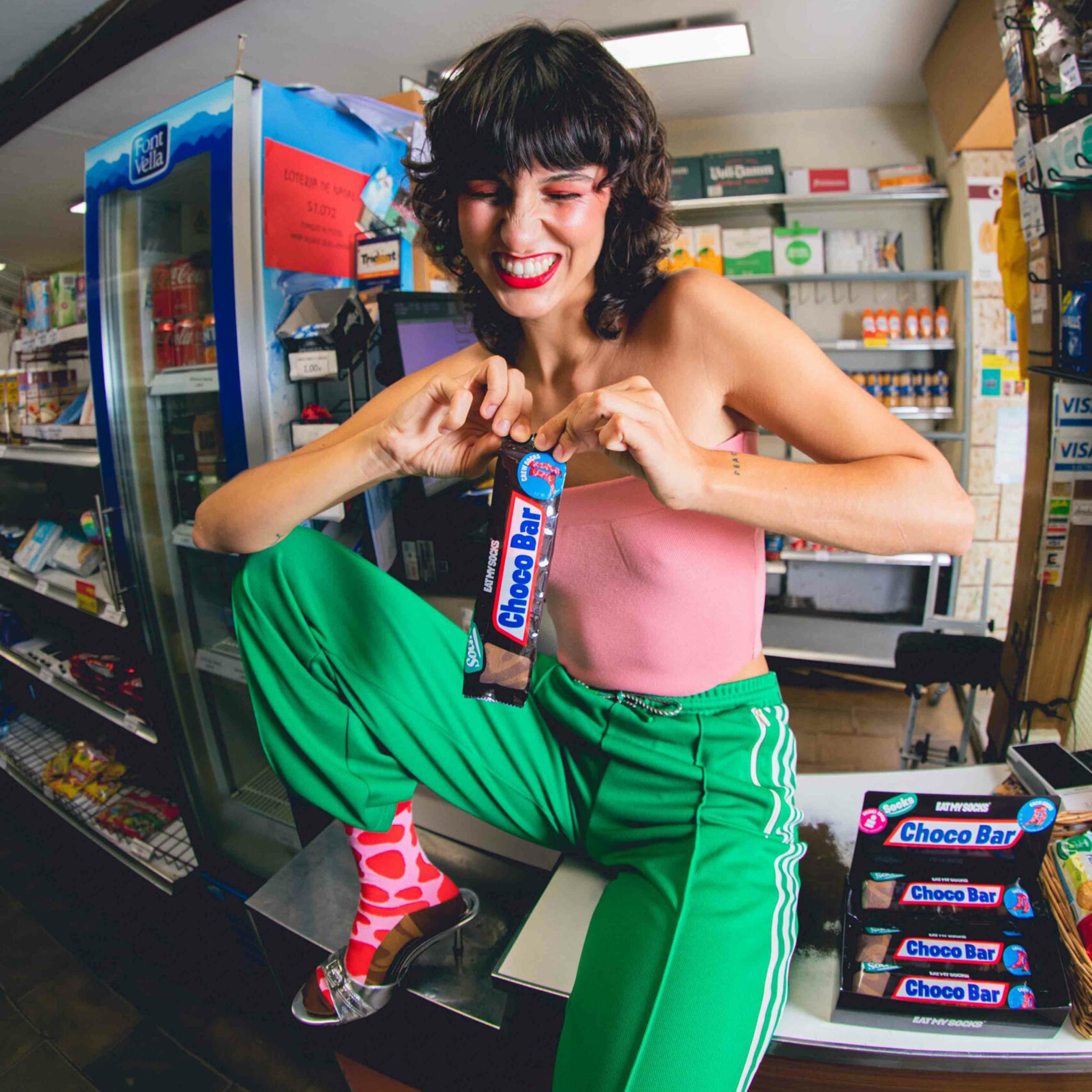 Socken Choco Bar von Eat My Socks