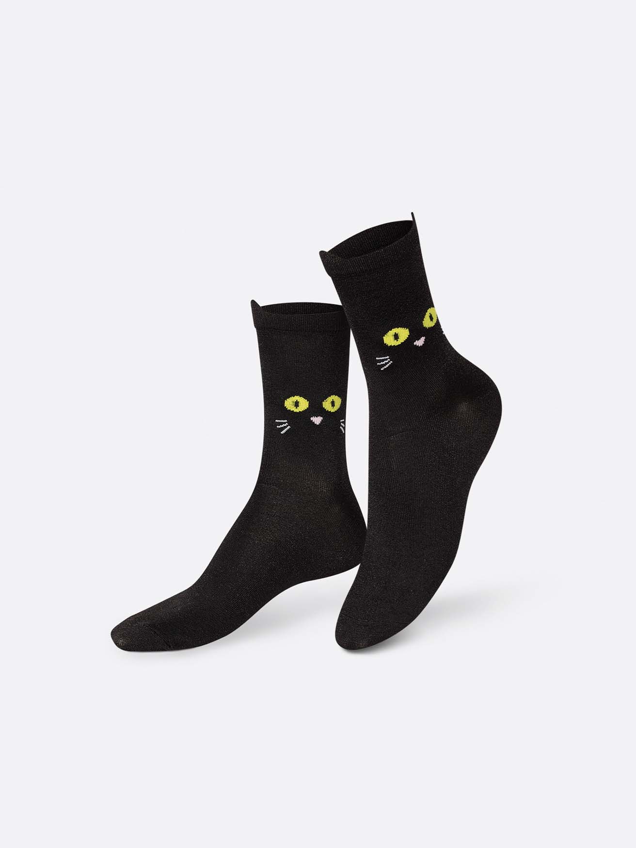 Socken Cat Walk von Eat my Socks