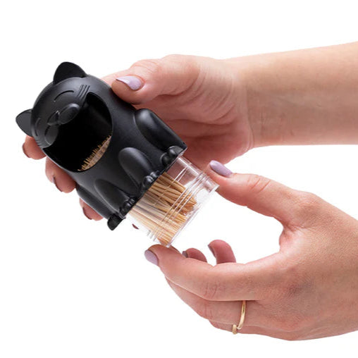 Zahnstocher Dispenser Katze von Pelegdesign