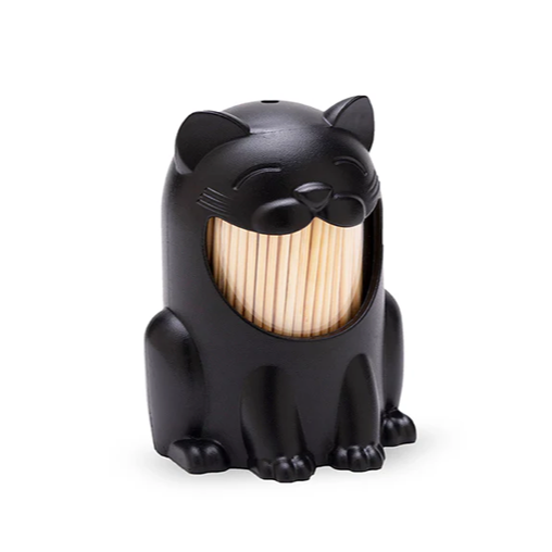 Zahnstocher Dispenser Katze von Pelegdesign