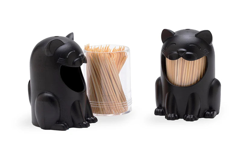 Zahnstocher Dispenser Katze von Pelegdesign