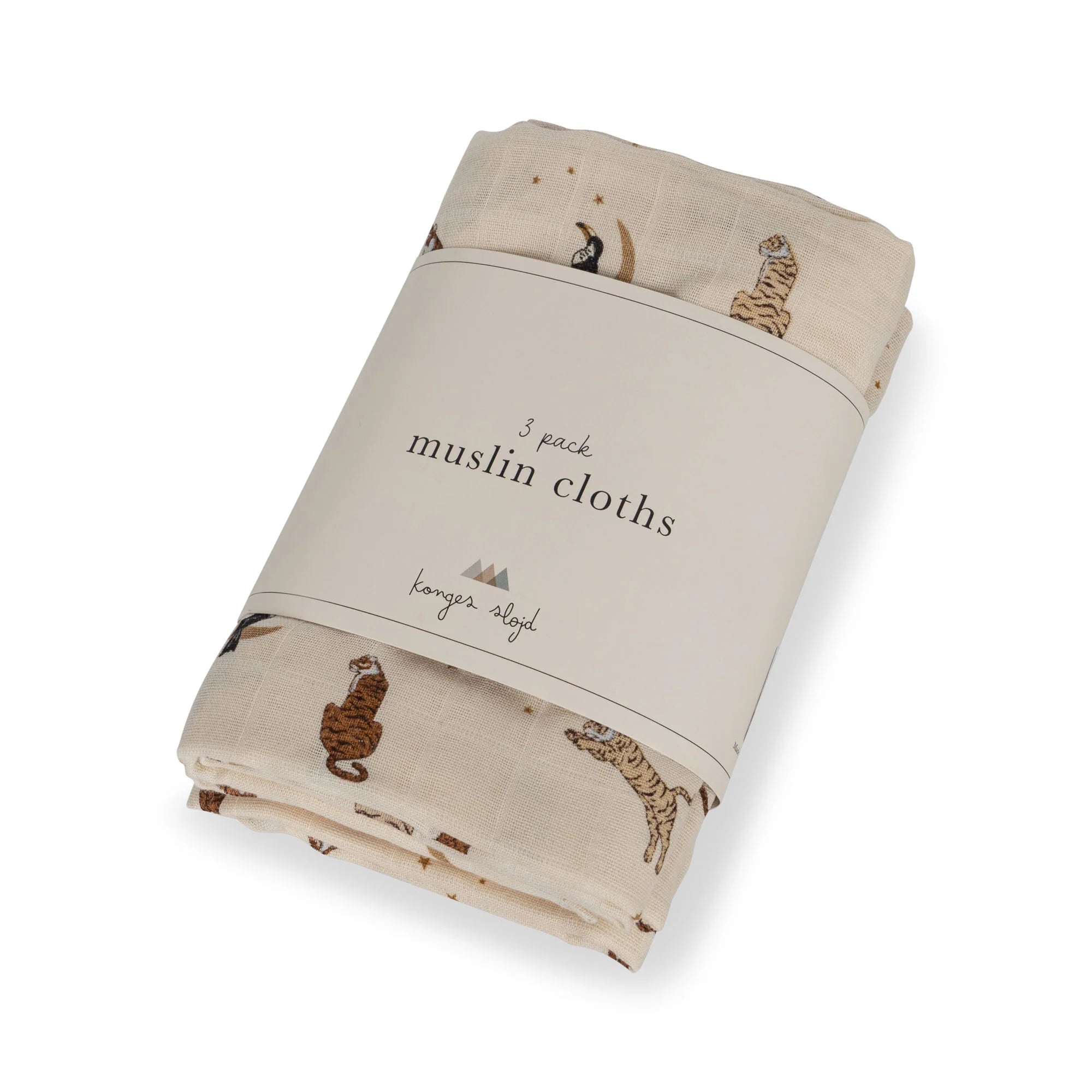 Mulltücher 3er Set von Konges Sløjd