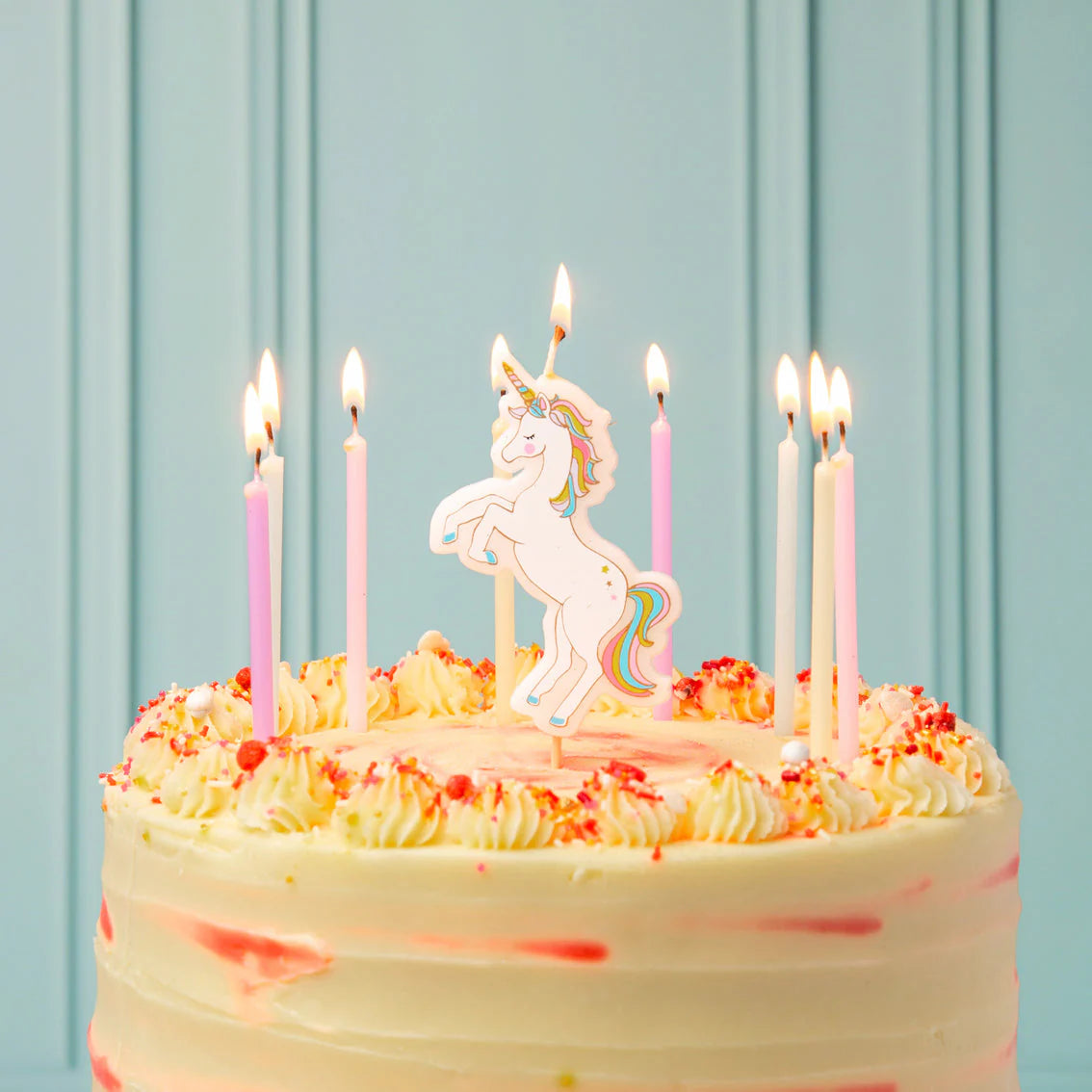 Talking Tables Make a Wish – Detailansicht Kerzen auf Torte