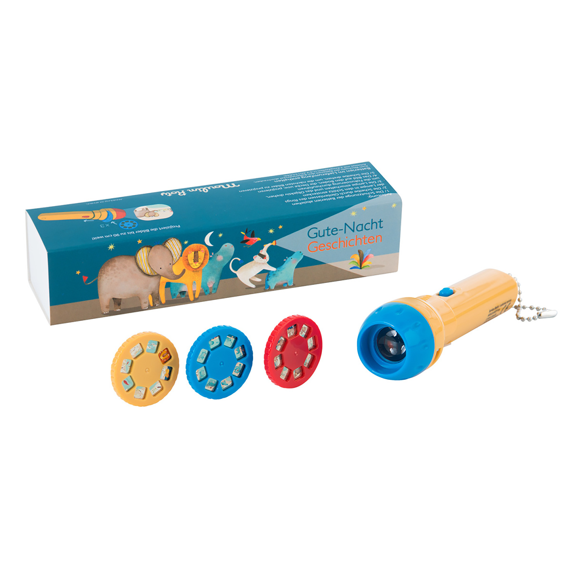 Projektionsleuchten Gute-Nacht Geschichten von Moulin Roty