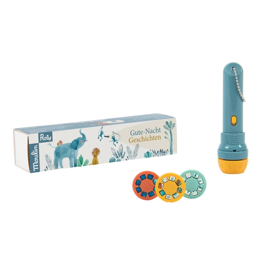 Projektionsleuchten Gute-Nacht Geschichten von Moulin Roty