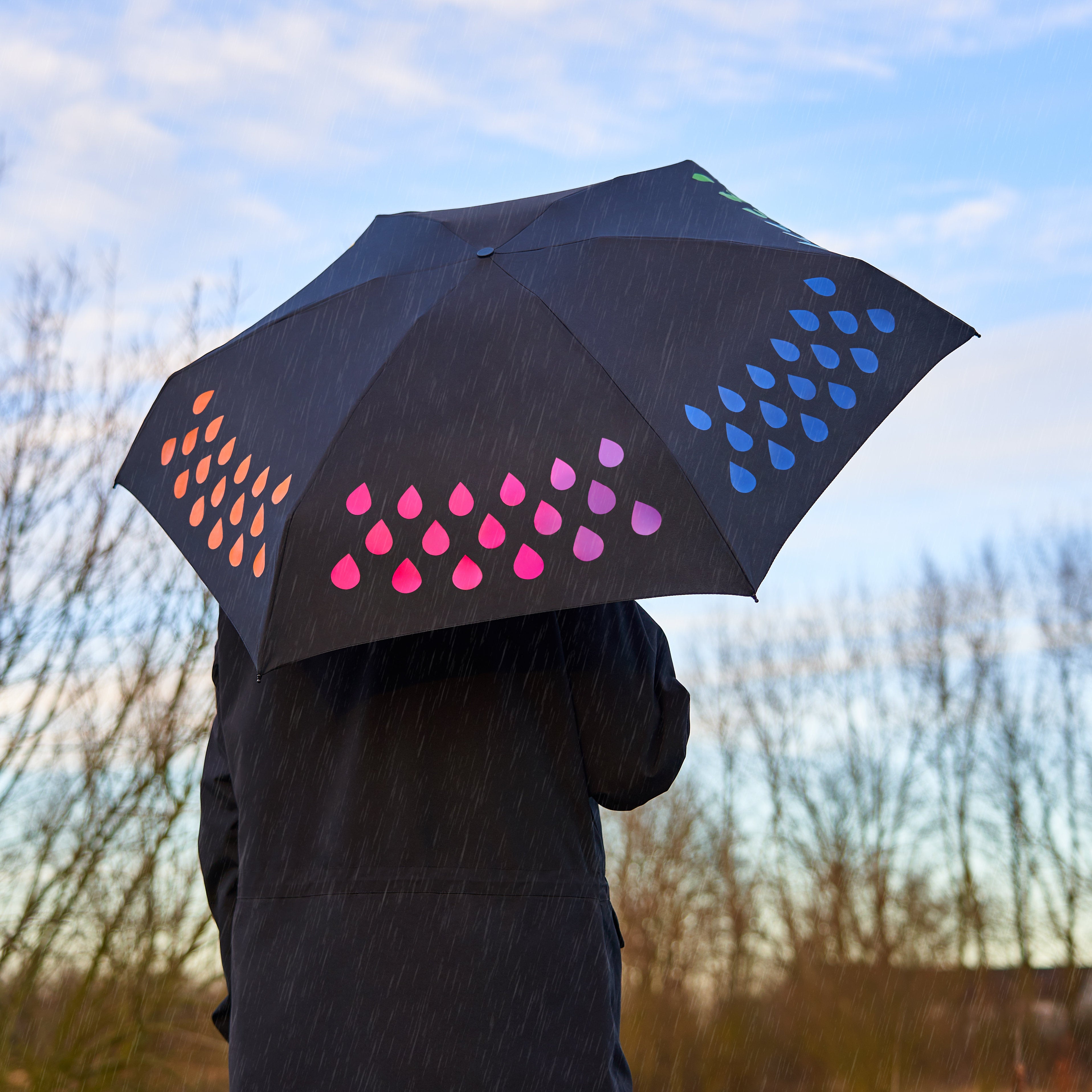 Regenschirm mit Farbwechsel Suck UK