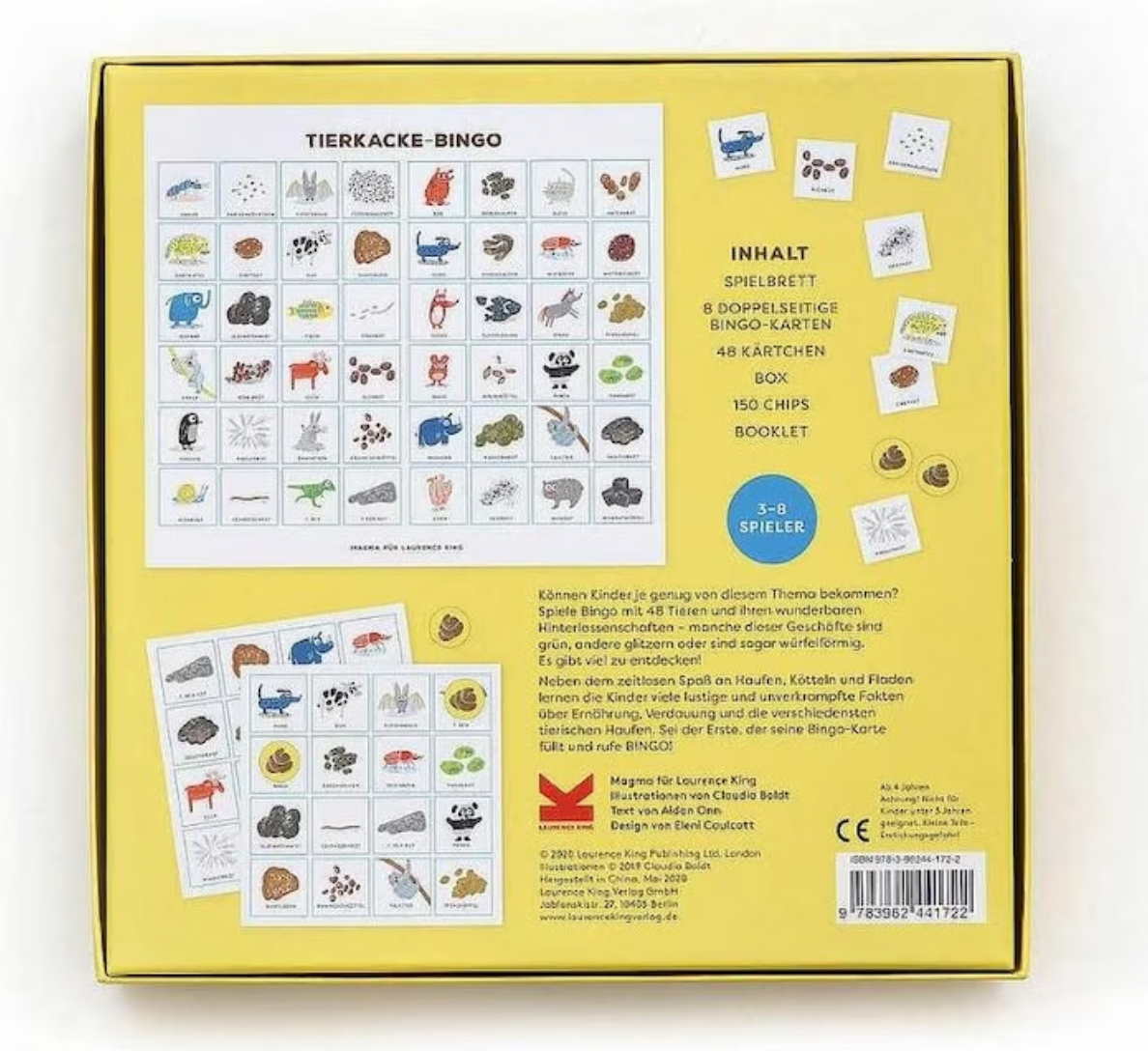 Tierkacke-Bingo von Laurence King Verlag GmbH