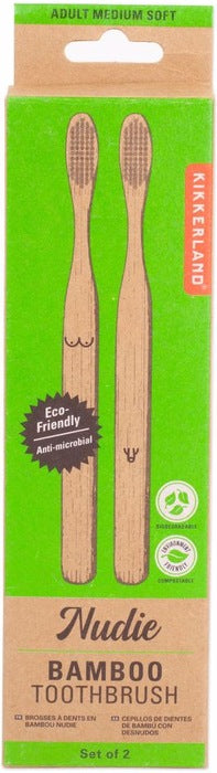 Zahnbürsten Bambus Nudie Kikkerland