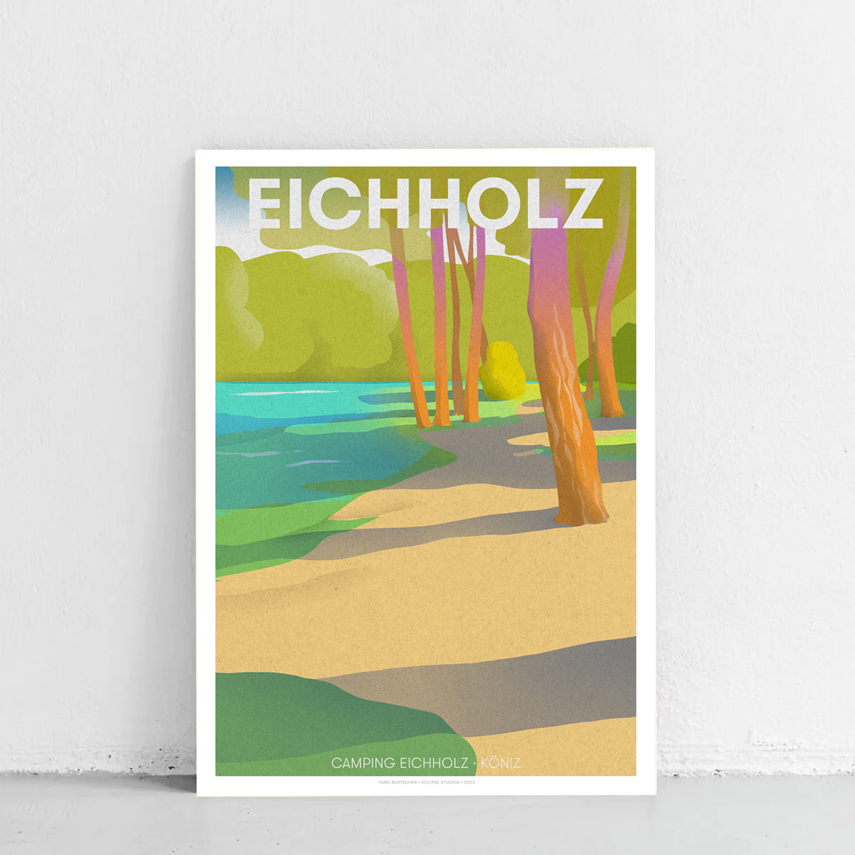 Poster Eichholz von Faro Burtscher