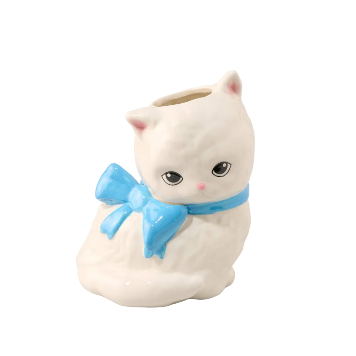 Keramikvase Katze Cat Vase von Fluid Market - Vintage Katze Deko Geschenk