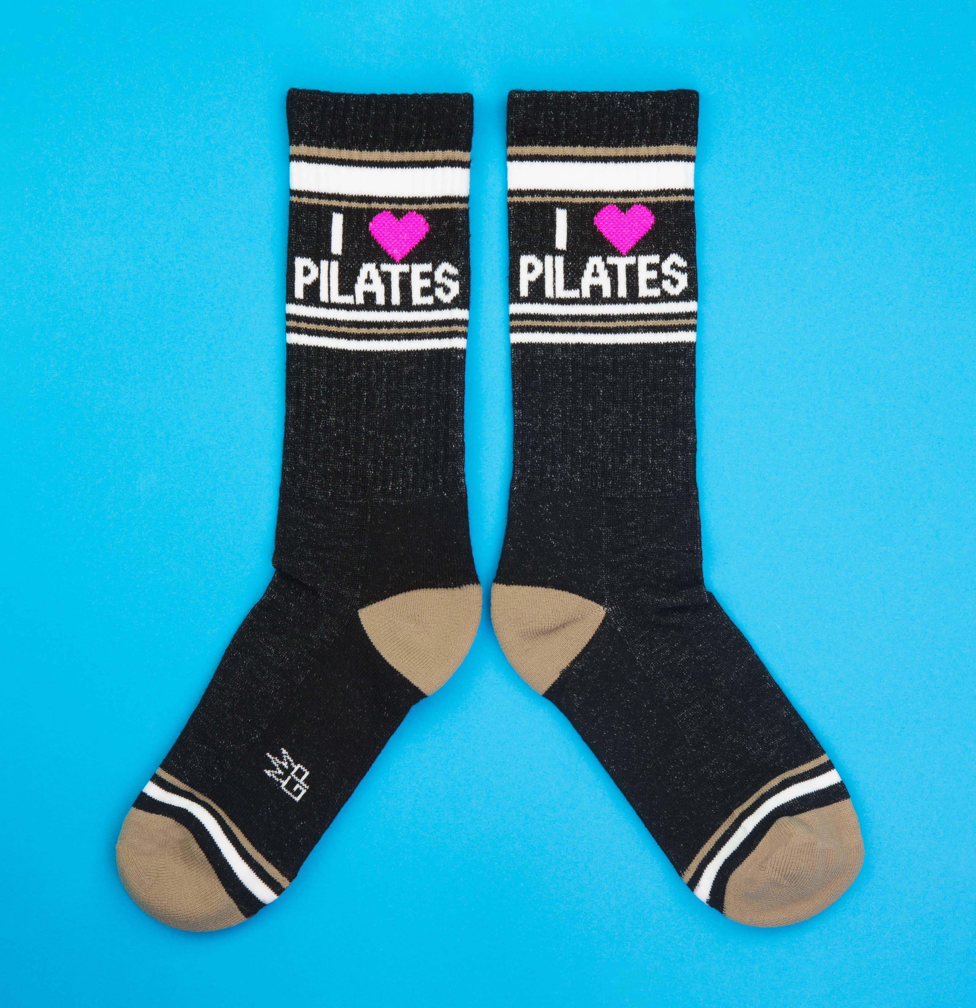 I ❤️ Pilates Gym Crew Socken