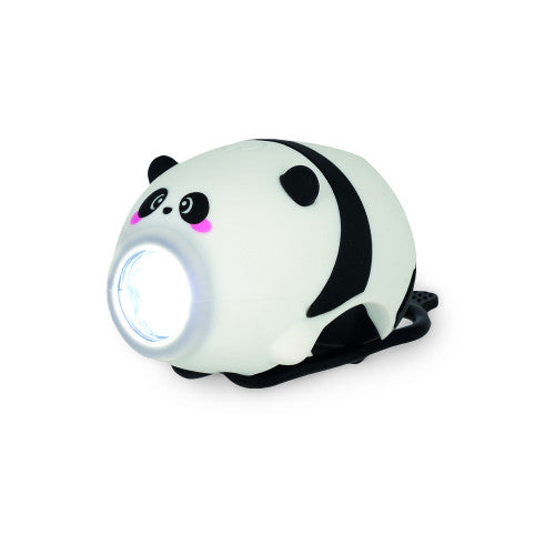 Panda – Wiederaufladbares Fahrradlicht mit Hupe von Legami