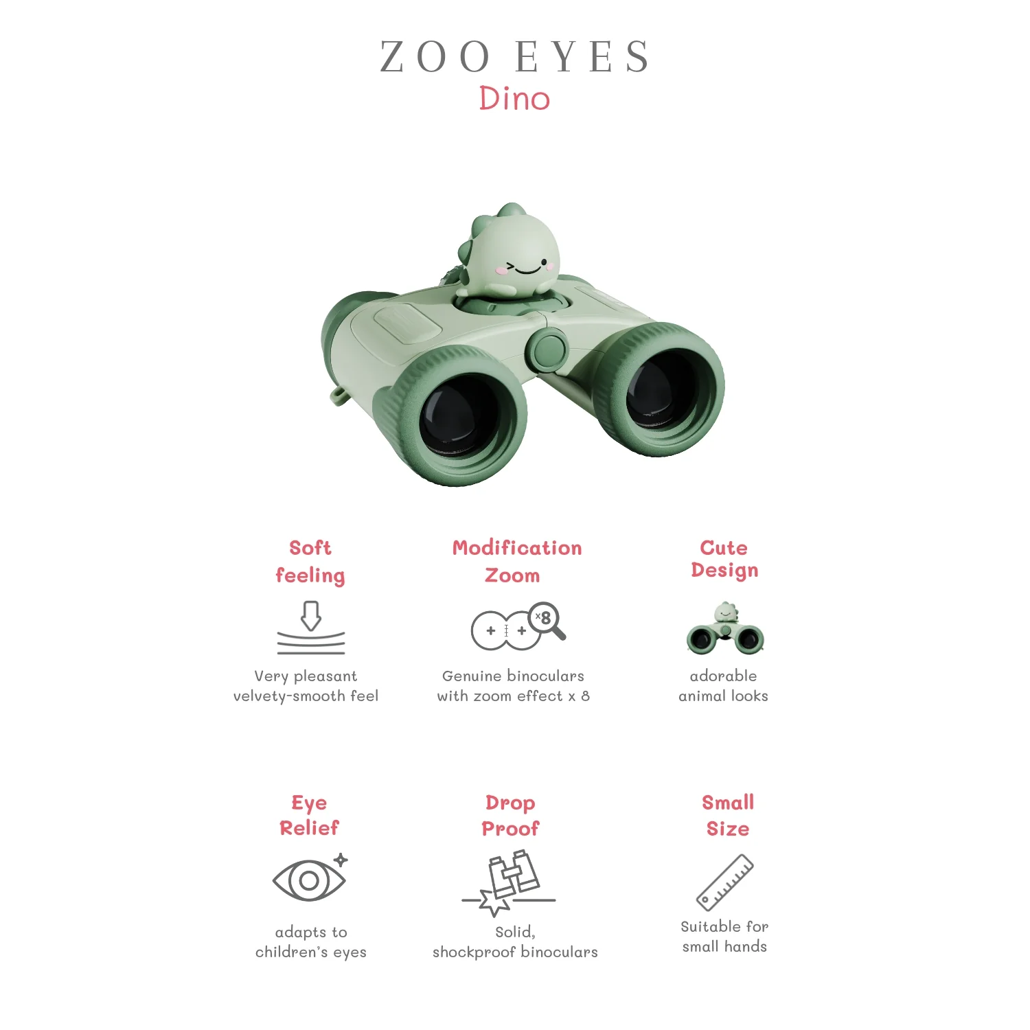 Fernglas Zoo Eyes Dino von The Zoofamily