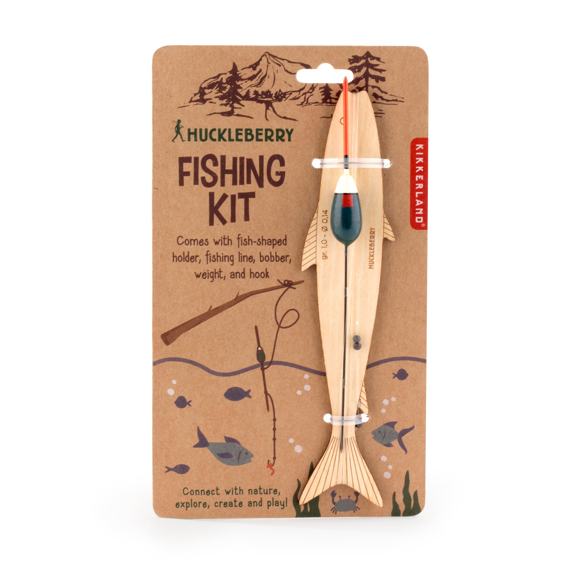 Huckleberry Fishing Kit von Kikkerland