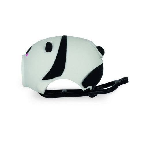Panda – Wiederaufladbares Fahrradlicht mit Hupe von Legami
