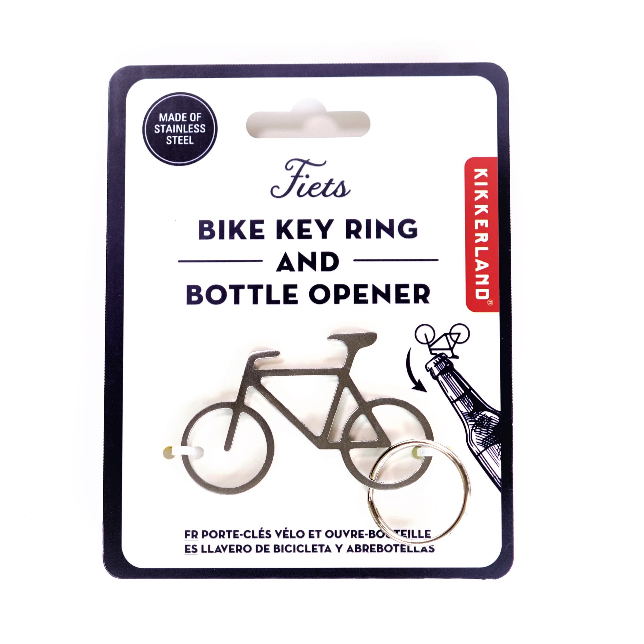 Fiets Bike Key Ring and Bottle oppener von Kikkerland