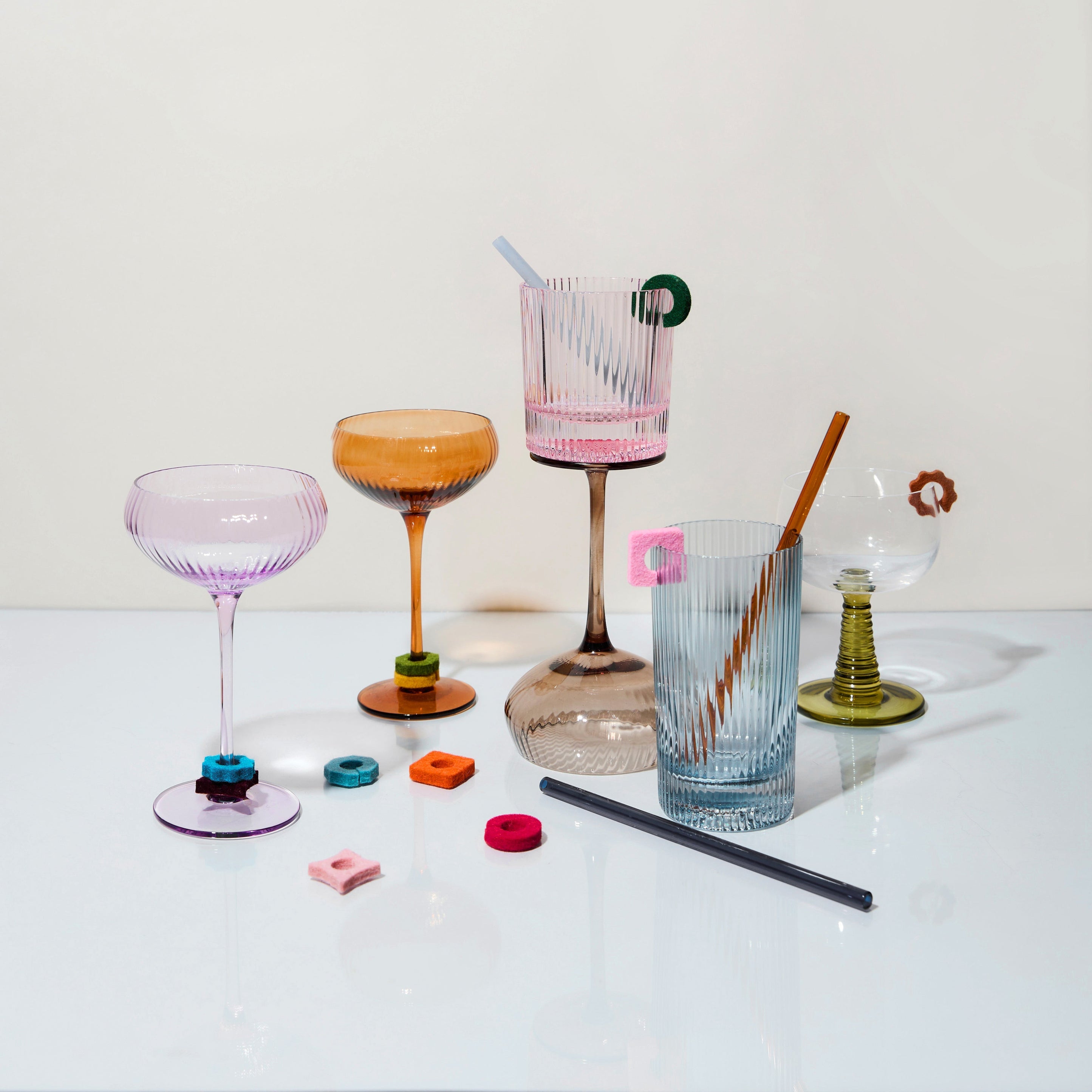 The Danny Glass Highball Straws von Here's How