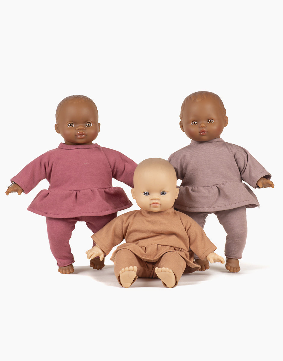 Kleider Set für Puppen klein von Minikane