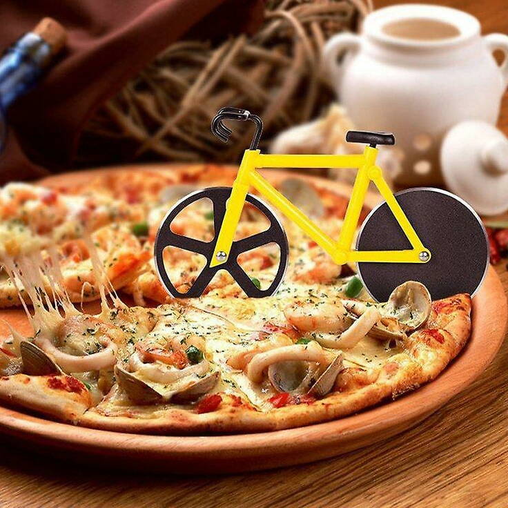 Fixie Pizza Cutter Bumblebee