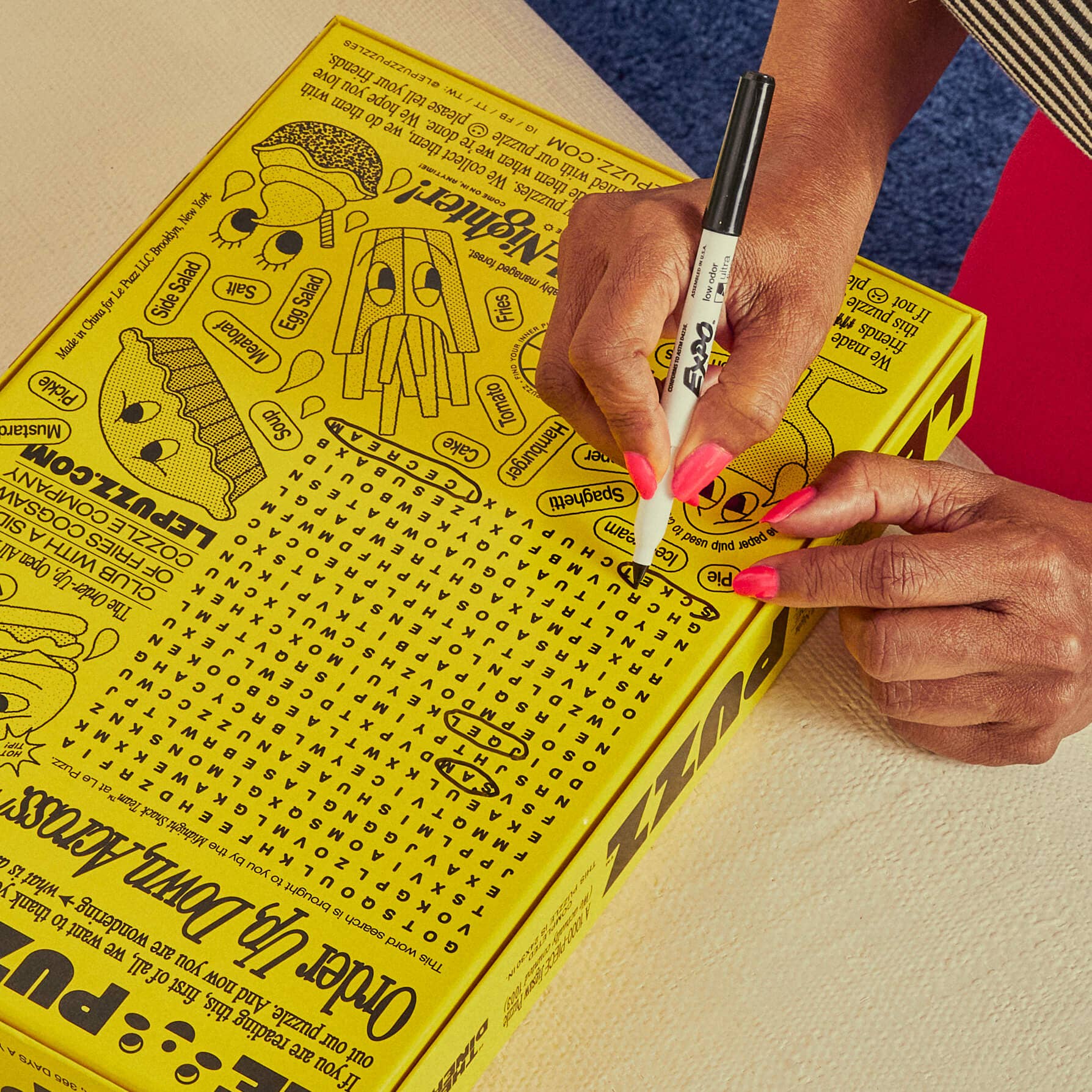 Das Diner Puzzle von Le Puzz