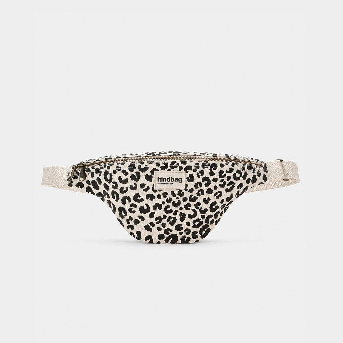 Bauchtasche «Olivia» Leopard Ecru von Hindbag