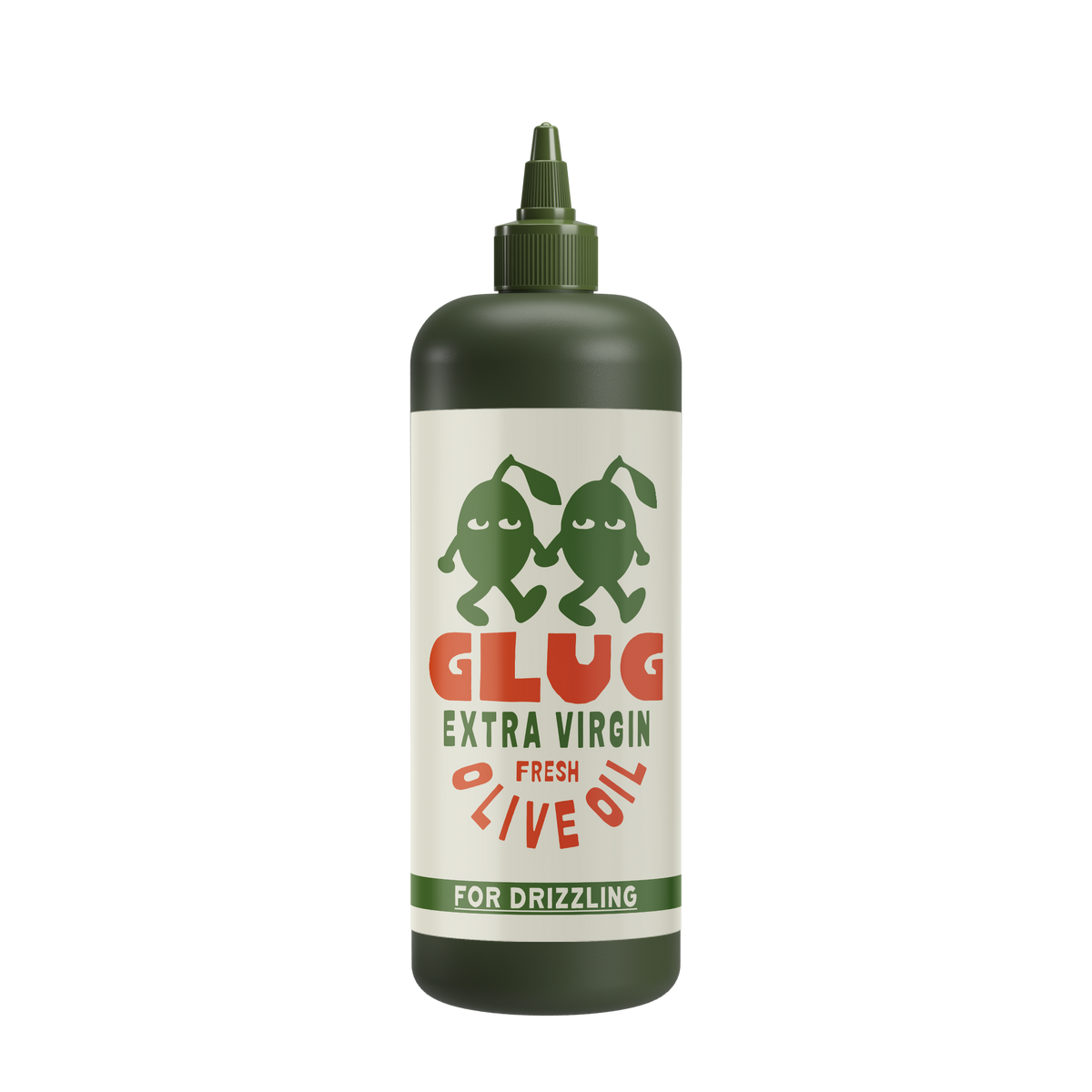 Olivenöl zum Beträufeln von Glug – Flasche 750 ml, früh geerntete Picual-Oliven