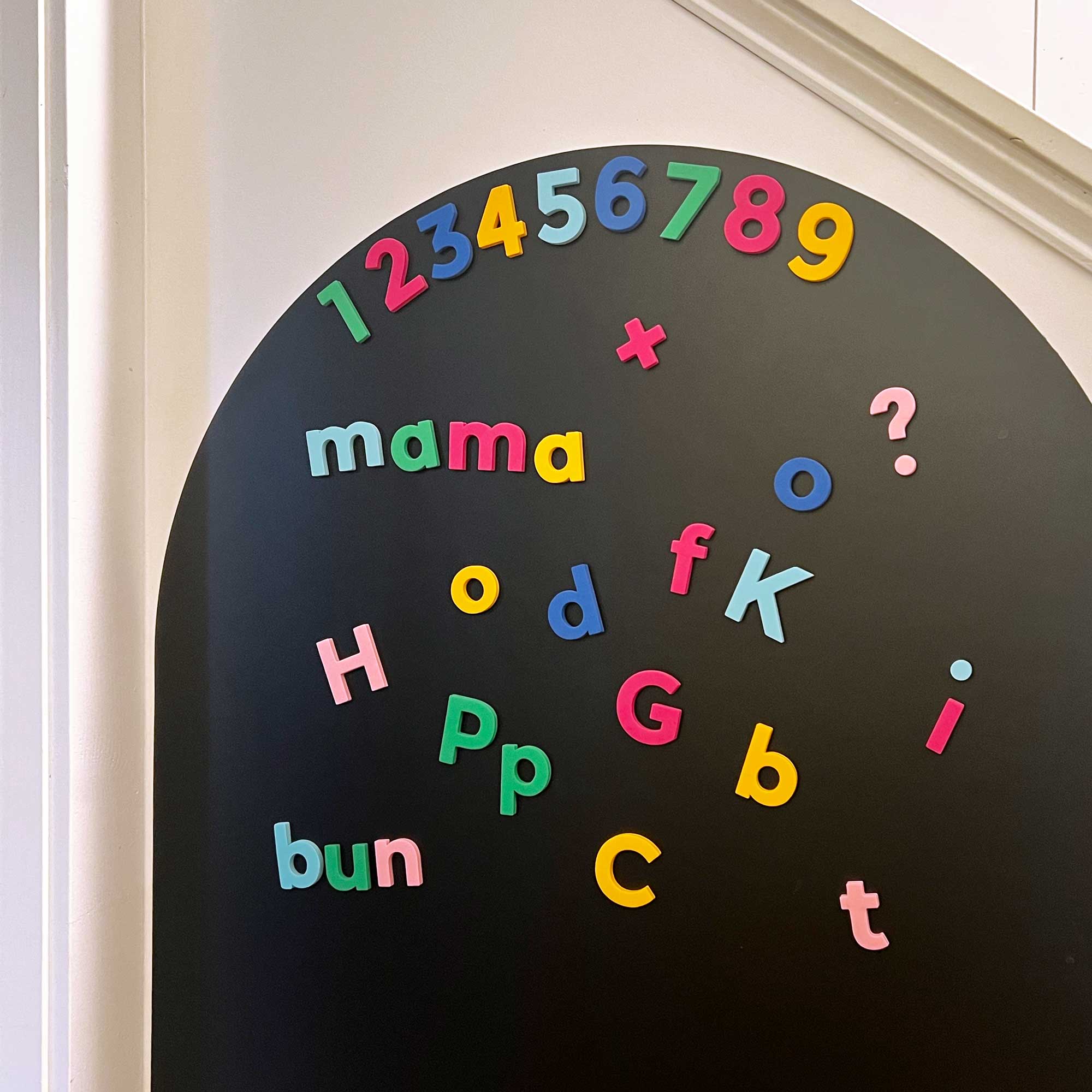 Regenbogen Magnetbuchstaben von The Type Set Co.