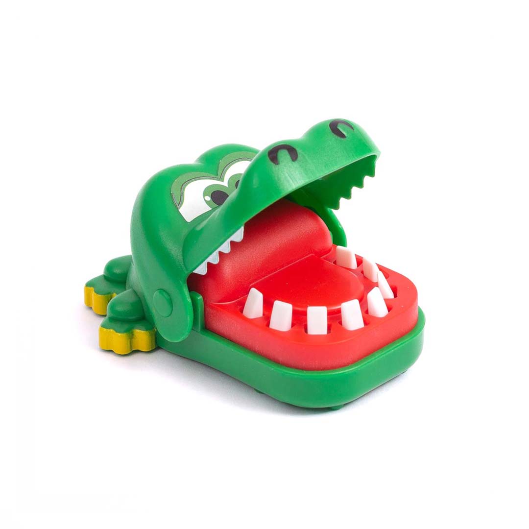 Crocodile Dentist World's Smallest – Frontansicht Miniaturspiel