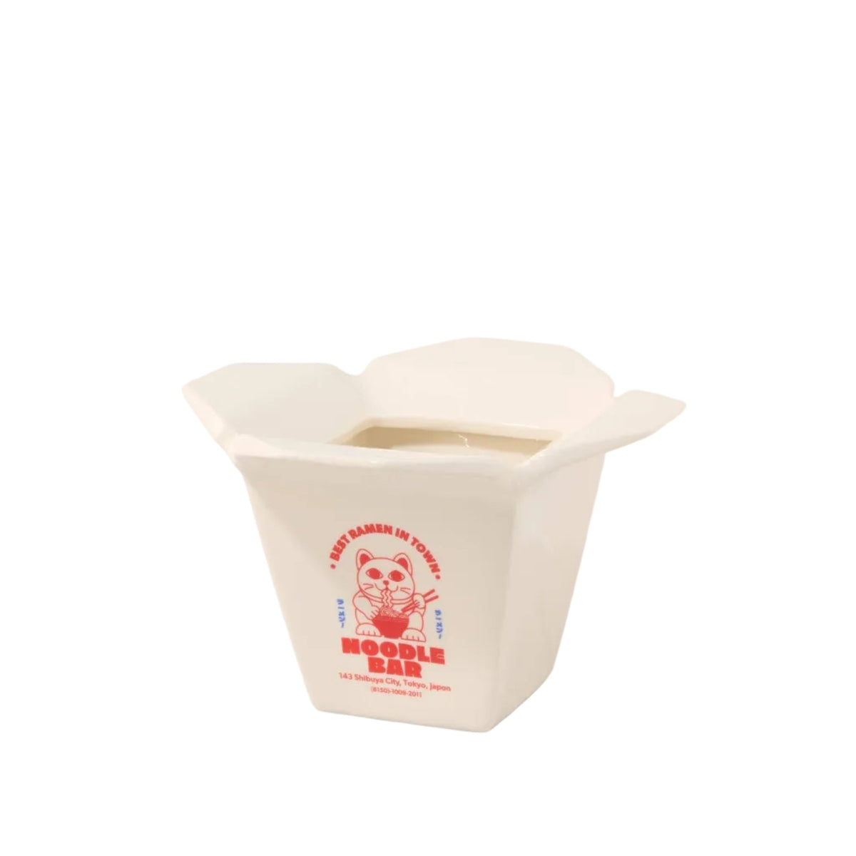 Ramen Keramikvase Pflanzentopf von Fluid Market - Humor Deko Ramen Schuessel Geschenk