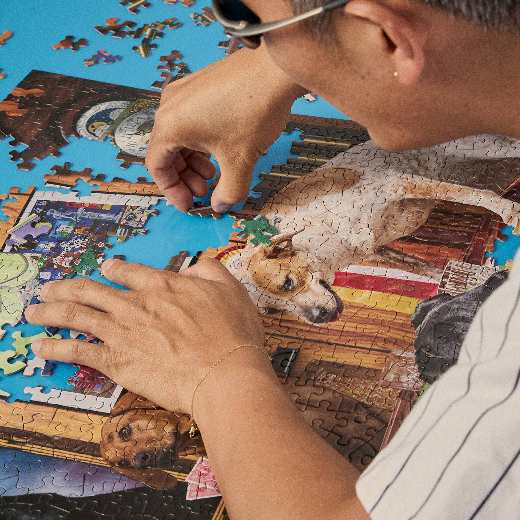Pokerhunde Puzzle von Le Puzz