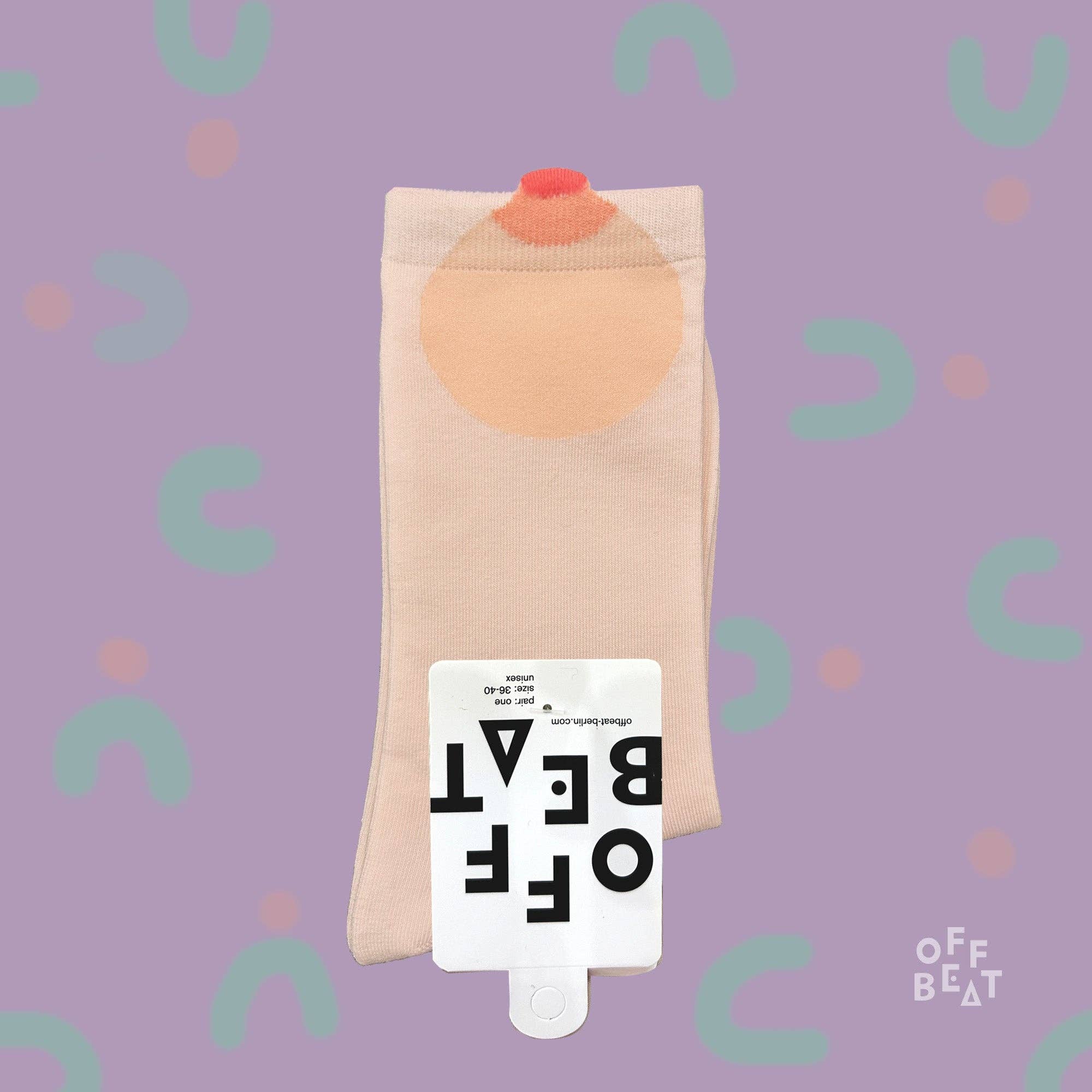 Socken Pop-out Breast von Offbeat