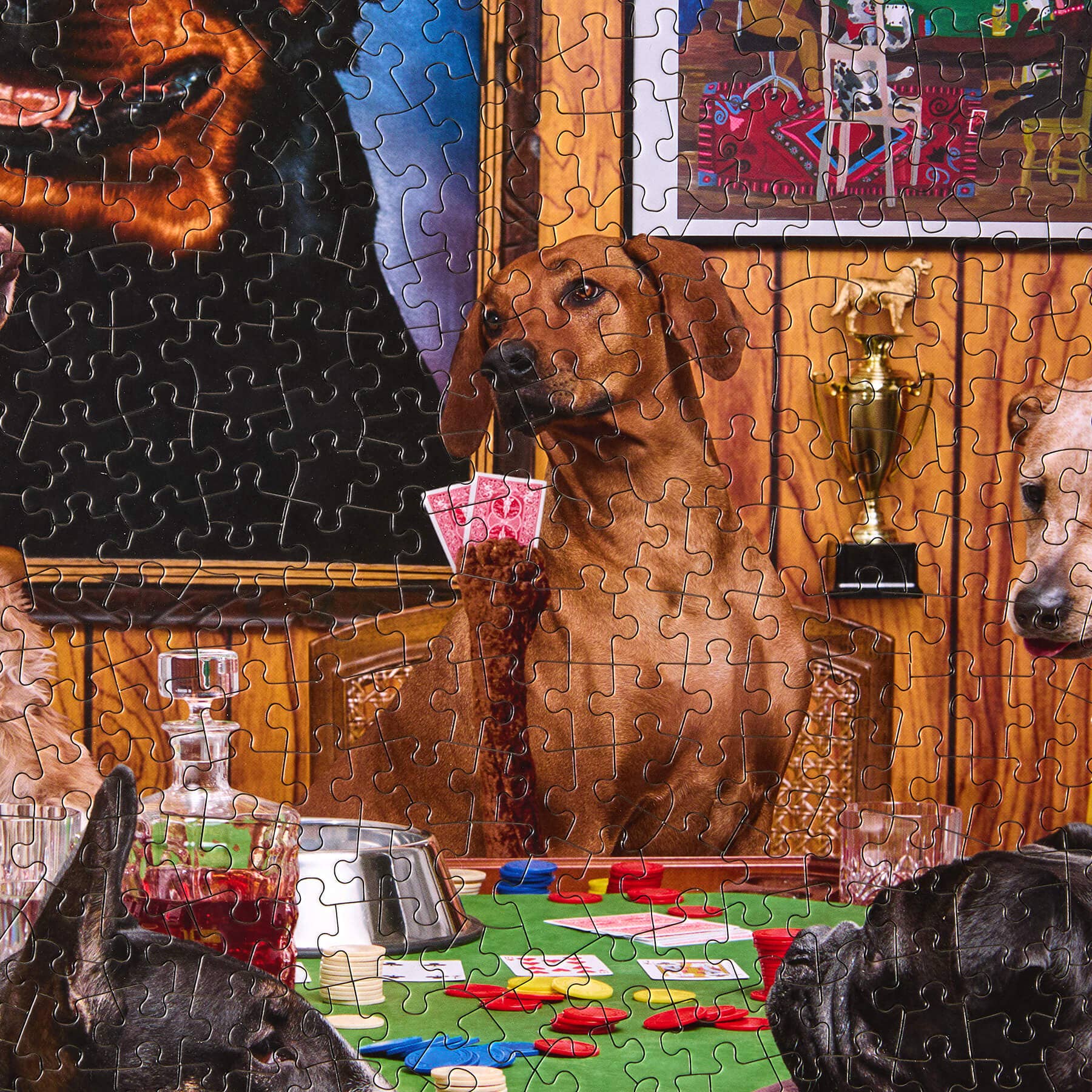 Le Puzz Pokerhunde – Lifestyle auf Tisch puzzeln Poker Dogs 1894