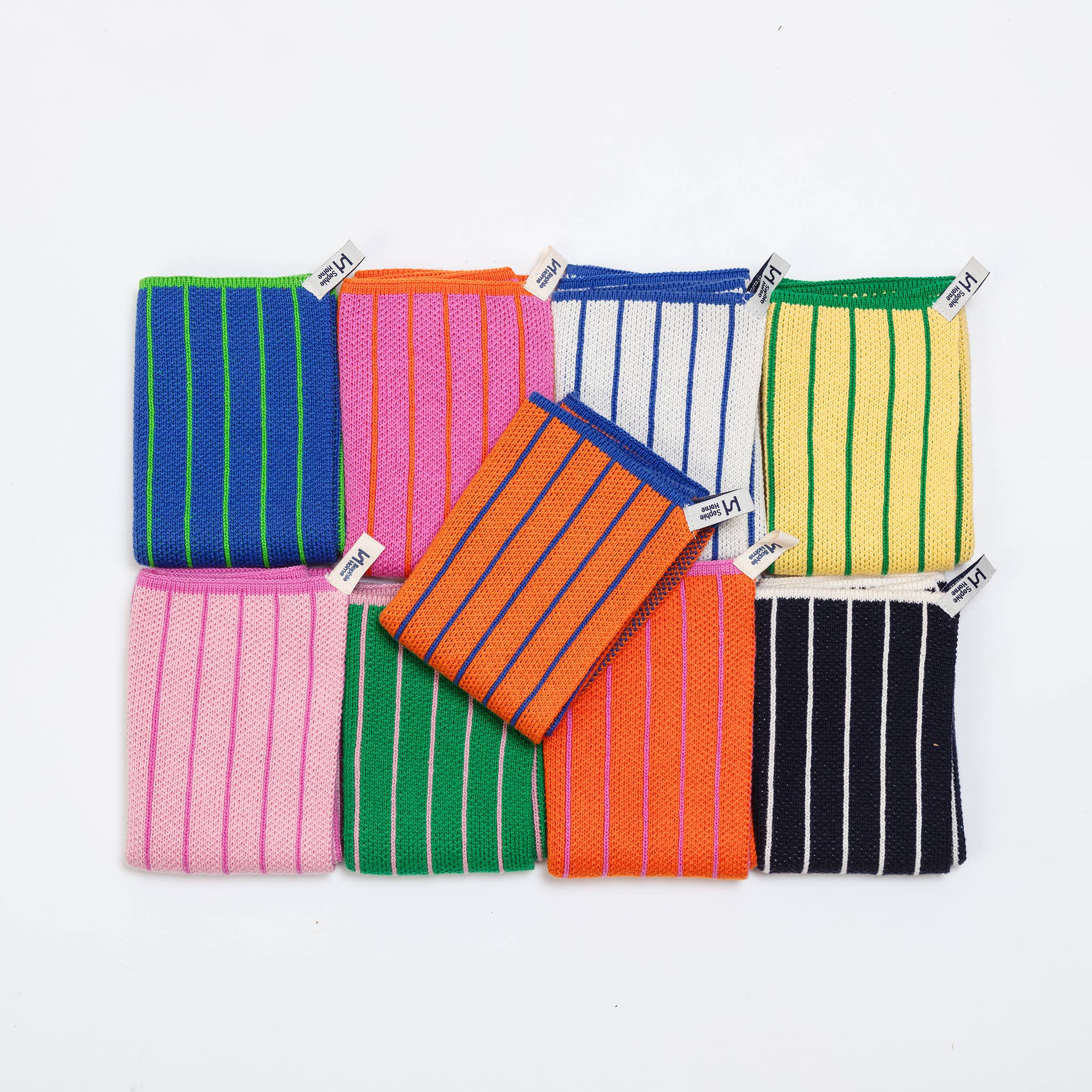 Spültuch «Stripes» Pink von Sophie Home