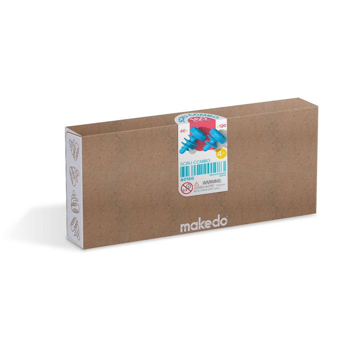 Scru Combo 160 Erweiterungsset von Makedo