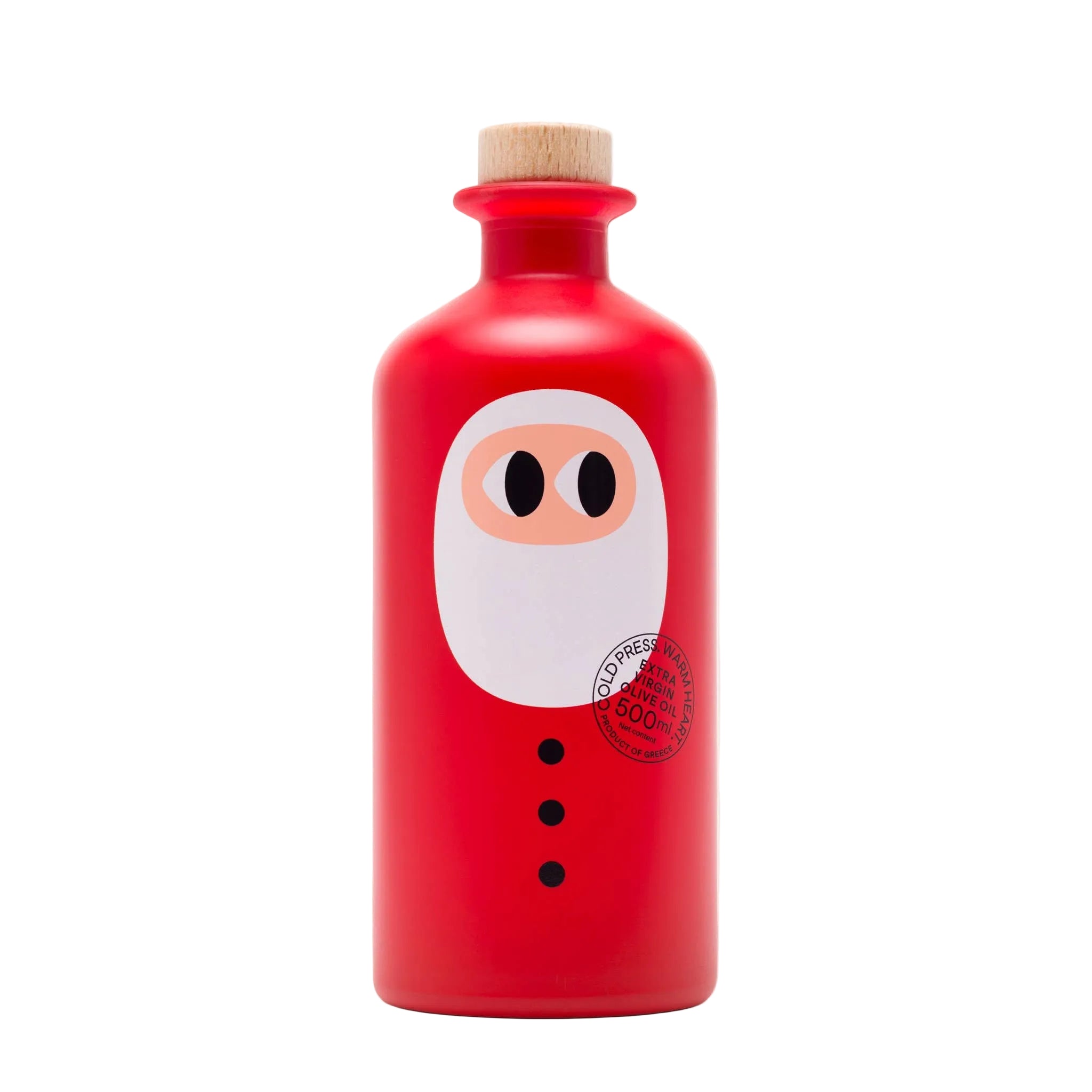 Natives Olivenöl Extra Santa Edition 500ml – yiayia and friends, festliche Weihnachtsverpackung