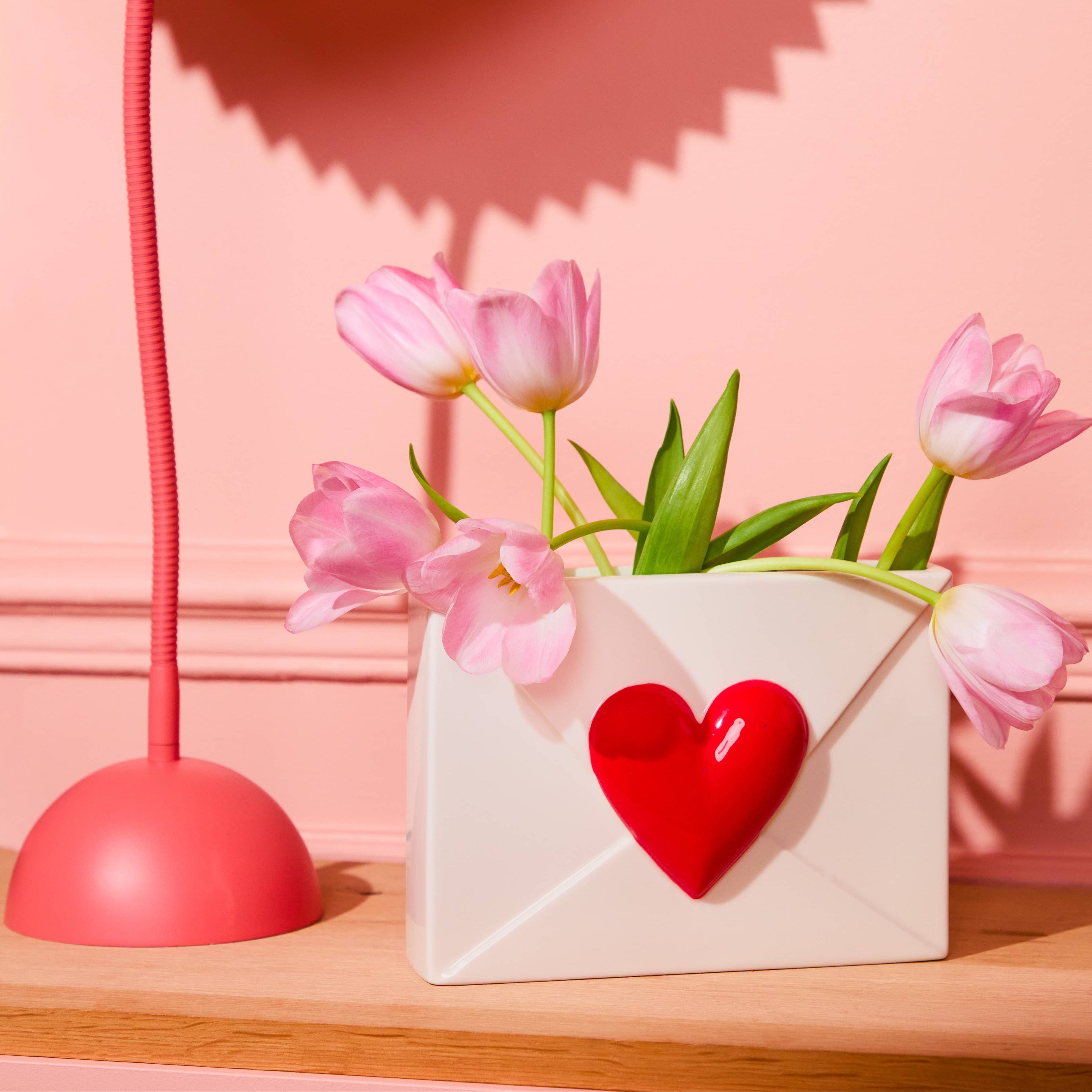 Heart Vase aus Keramik von Fluid Market