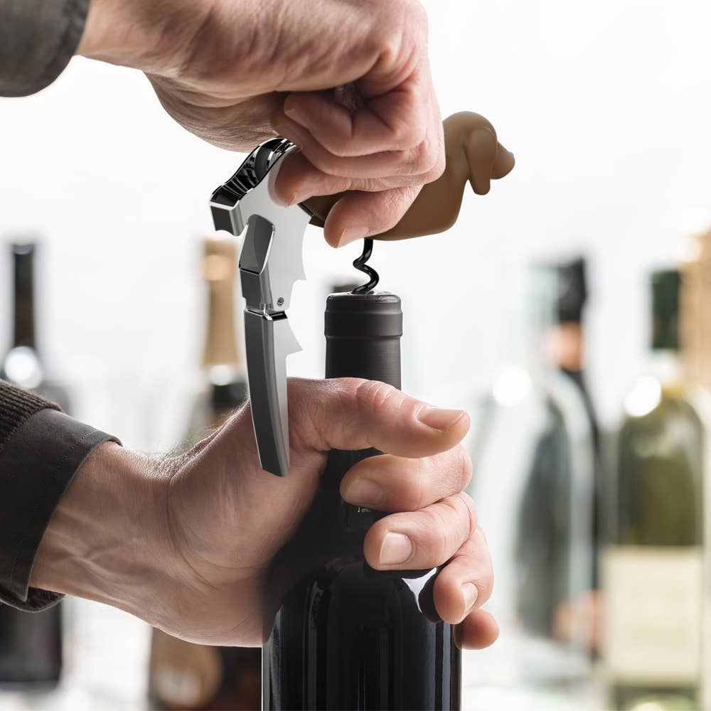 Winer Dog Korkenzieher Fred - Stimmungsbild Weinabend Geschenk