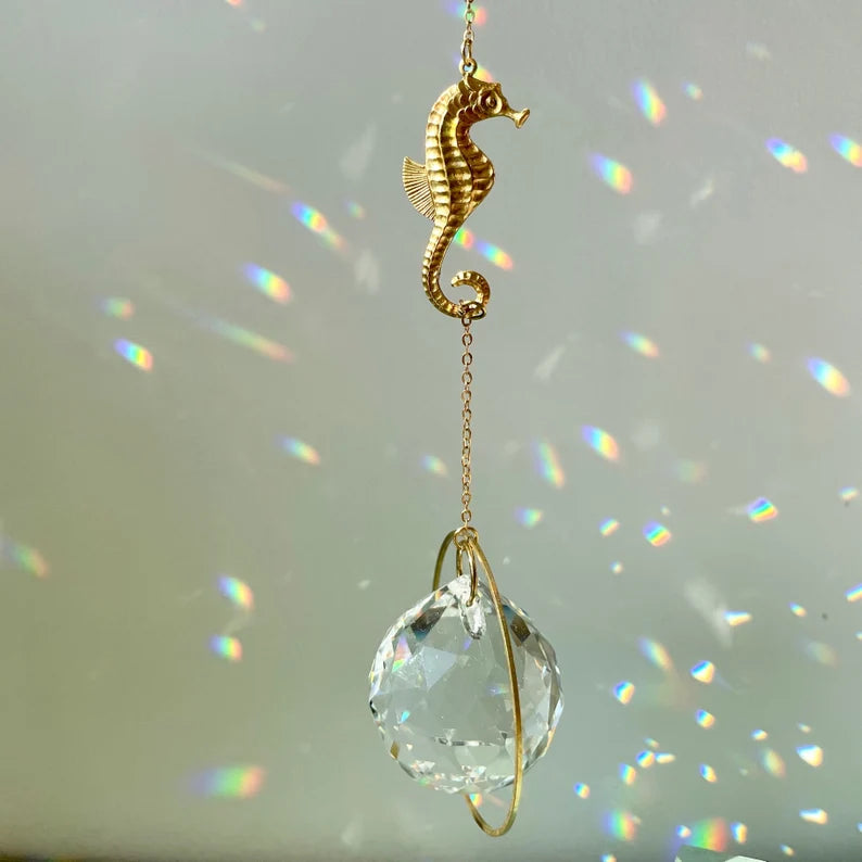 Lichtfänger Suncatcher Von Lani – Detailansicht Kristallglas Lichtreflexe