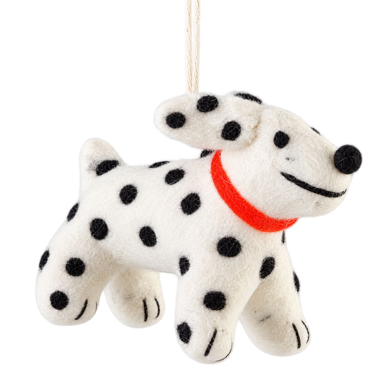 Filzanhänger Eric Dog von Wrap – handgefertigter Filzanhänger 100% Fairtrade aus Nepal