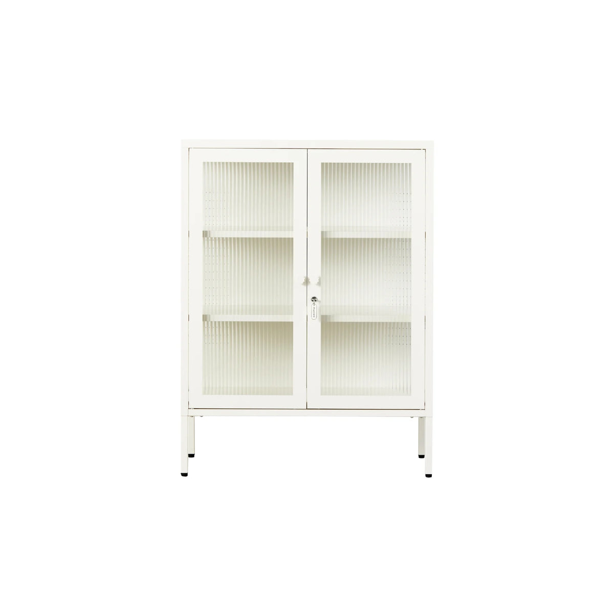 Schrank The Mixer von Mustard Made in Chalk – Sideboard Riffelglas Designmöbel