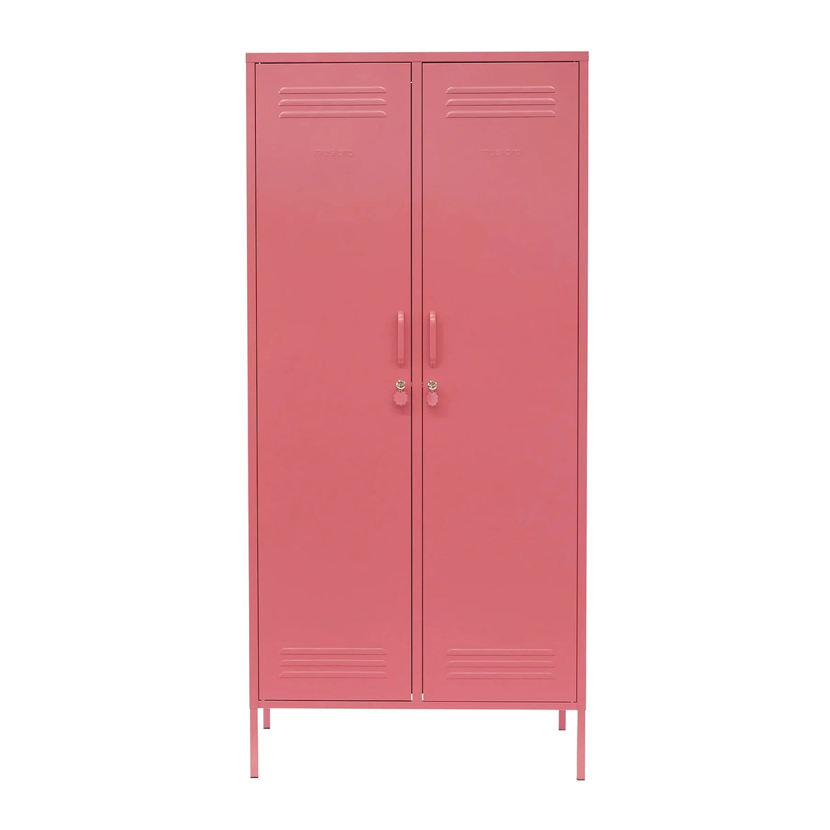 Schrank The Twinny von Mustard Made in Berry – Grossschrank Metallspind Designmöbel